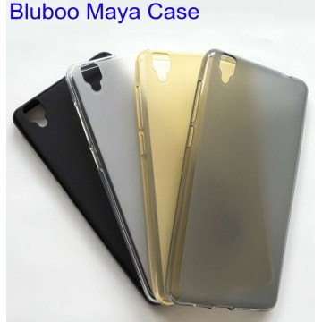 Чехол бампер силиконовый матовый для Bluboo Maya