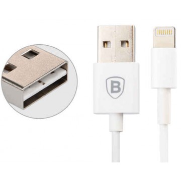 Кабель Baseus Lightning iOS 8 с двусторонним USB 1м