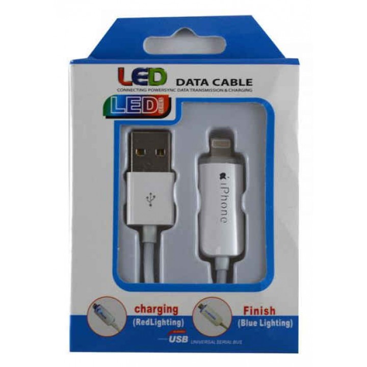 USB кабель iPhone 5 LED 3.0m 10FT