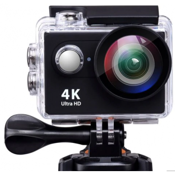 Экшн камера EKEN H9S WiFi 4K Ultra HD + аквабокс  Black