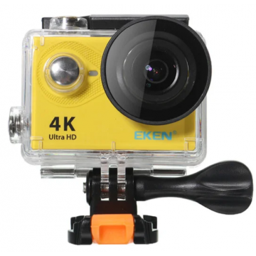Экшн камера EKEN H9S WiFi 4K Ultra HD + аквабокс  Yellow