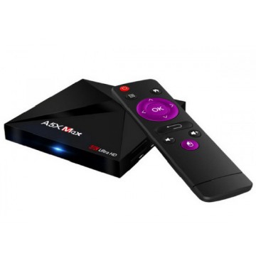 Смарт ТВ A5X Max TV Box Smart TV 4/32 Gb RockChip RK3328 Android 7.1