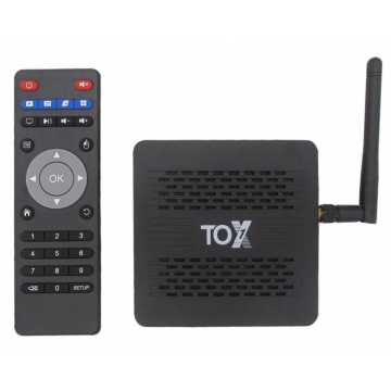 Смарт ТВ TOX1  TV Box Smart Amlogic S905X3  4/32Gb Android 9