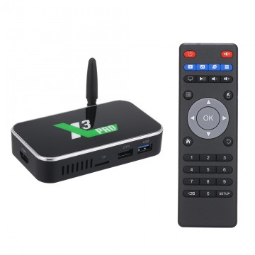 Смарт ТВ UGOOS X3 Pro TV Box Amlogic S905X3  4/32GB SmartTV 
