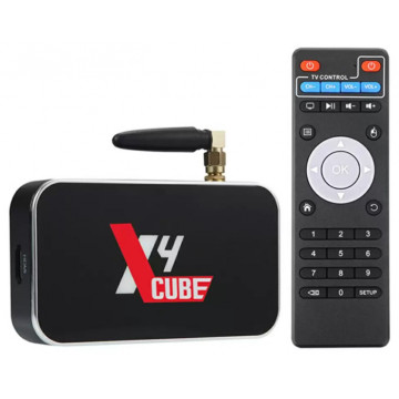 Смарт ТВ UGOOS X4 Cube TV Box Amlogic S905X4  2/16GB SmartTV 