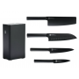 Набор ножей Xiaomi HuoHou Set of Knives with Stand 5 in 1 HU0076 Original Black