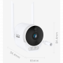 IP Камера наружного наблюдения Xiaomi Xiaovv Outdoor Camera Pro XVV-6120G-B10 White